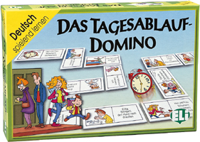 GAMES: DAS TAGESABLAUF-DOMINO (A1)